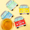 Volkswagen bus onderzetters