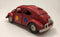 Volkswagen VW Kever metaal met klein opbergbakje pennenbakje rood