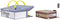 Vollmer 43635 H0 McDonald's snelrestaurant met McCafé