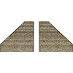 Vollmer 48101 H0 Steunmuur Kant-en-klaar model