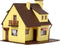 Vollmer 49217 H0 Woonhuis