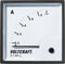 VOLTCRAFT AM-72X72/1A Analoog inbouwmeetinstrument AM-72x72/1A 1 A Weekijzer
