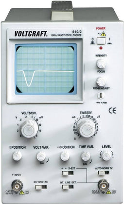 VOLTCRAFT Analoge oscilloscoop AO 610 10 MHz 1-kanaals