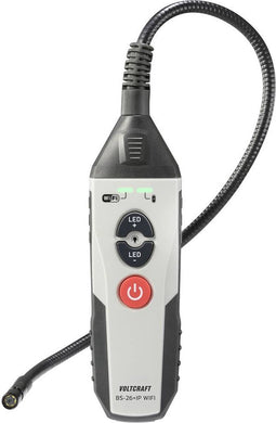 VOLTCRAFT BS-26+IP WIFI Endoscoop Sonde-Ø: 9 mm Sondelengte: 1 m