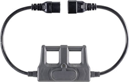 VOLTCRAFT CAA-1L 16 Meetadapter Apparaatstekker, male C20 - Apparaatstekker, female C19 16A Donkergrijs