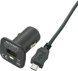 VOLTCRAFT CPS-1000 MicroUSB USB-oplader Auto Uitgangsstroom (max.) 1000 mA 1 x Micro-USB, USB