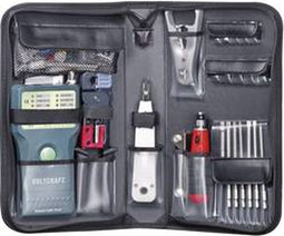 VOLTCRAFT CT-5 CT-5 Kabeltester Geschikt voor RJ-45, BNC, RJ-11, IEE 1394, USB