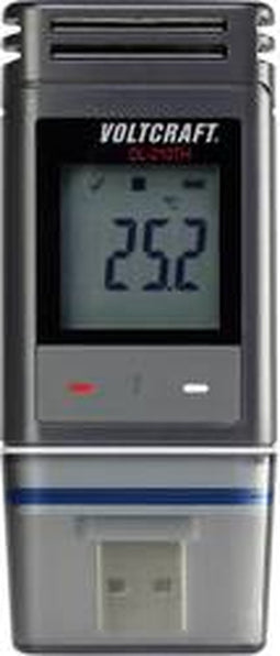VOLTCRAFT DL-210TH Temperatuur datalogger, Vocht datalogger Te meten grootheid Temperatuur, Luchtvochtigheid -30 tot +6