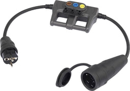 VOLTCRAFT DLA-1L 16 Meetadapter Randaarde 16 A - Randaarde 16 A