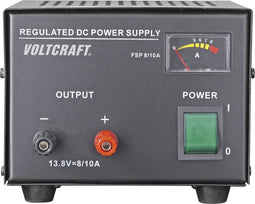 VOLTCRAFT FSP-1138 Labvoeding, vaste spanning 13.8 V/DC 8 A 110 W Aantal uitgangen: 1 x