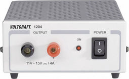 VOLTCRAFT FSP 1204 Labvoeding, vaste spanning 11 - 15 V/DC 4 A 60 W Aantal uitgangen: 1 x