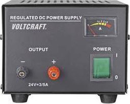 VOLTCRAFT FSP-1243 Labvoeding, vaste spanning 24 V/DC (max.) 3 A (max.) 72 W Aantal uitgangen: 1 x