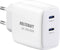 VOLTCRAFT GaN VC-13091940 USB-oplader 3.25 A 2 x USB-C Binnen