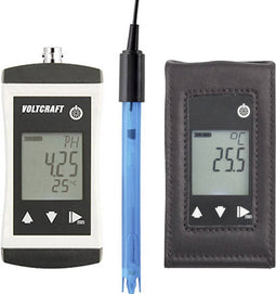 VOLTCRAFT KBM-110 + TG-400 pH-meter Redox (ORP), Temperatuur, pH-waarde