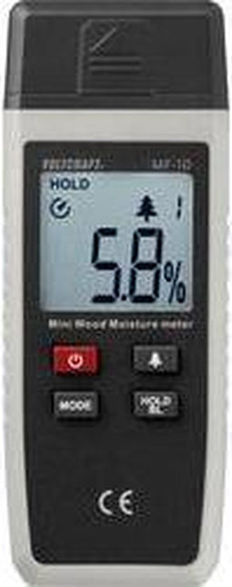 VOLTCRAFT MF-10 Materiaalvochtmeter Meetbereik houtvochtigheid (bereik) 2 tot 40 %