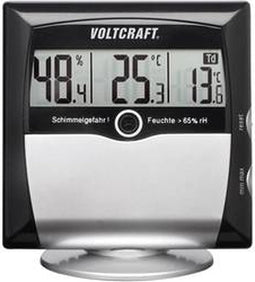 VOLTCRAFT MS-10 Luchtvochtigheidsmeter (hygrometer) 1 % Hrel 99 % Hrel Dauwpunt/schimmel waarschuwingsweergave