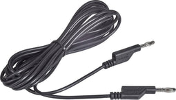 VOLTCRAFT MS5/SW Meetsnoer Banaanstekker 4 mm Banaanstekker 4 mm 5.00 m Zwart 1 stuk(s)