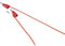 VOLTCRAFT MSB-200 Meetsnoer Banaanstekker 2 mm Banaanstekker 2 mm 0.90 m Rood 1 stuk(s)