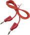 VOLTCRAFT MSB-300 Meetsnoer Banaanstekker 4 mm Banaanstekker 4 mm 1.00 m Rood 1 stuk(s)