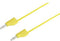 VOLTCRAFT MSB-300 Meetsnoer Banaanstekker 4 mm Banaanstekker 4 mm 1.50 m Geel 1 stuk(s)