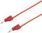 VOLTCRAFT MSB-300 Meetsnoer Banaanstekker 4 mm Banaanstekker 4 mm 2.00 m Rood 1 stuk(s)