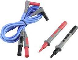 VOLTCRAFT MSL-504 Meetsnoer Stekker 4 mm Testpunt 1.20 m Blauw 1 stuk(s)