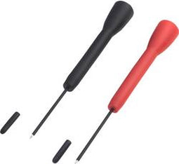 VOLTCRAFT MSS-101 Veiligheids-testpuntenset Bus 2 mm Zwart, Rood 1 set(s)