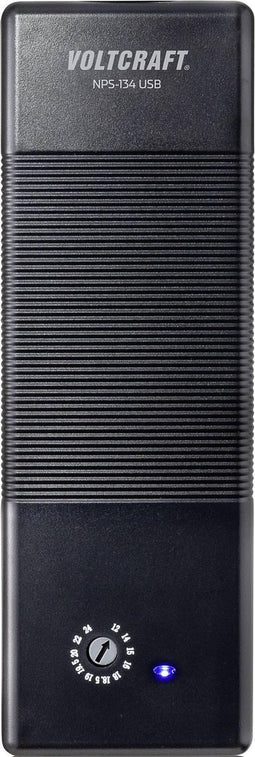VOLTCRAFT NPS-134 USB Laptop netvoeding 134.5 W 12 V/DC, 14 V/DC, 15 V/DC, 16 V/DC, 18 V/DC, 18.5 V/DC, 19 V/DC, 19.5 V