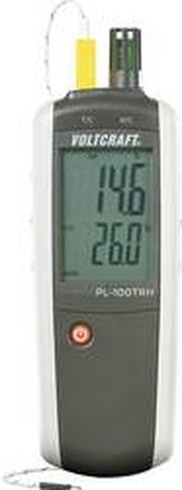 VOLTCRAFT PL-100TRH Luchtvochtigheidsmeter (hygrometer) 0 % Hrel 100 % Hrel