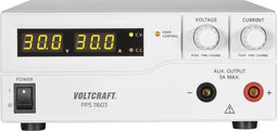 VOLTCRAFT PPS-11603 Labvoeding, regelbaar 1 - 60 V/DC 0 - 2.5 A 160 W USB, Remote Programmeerbaar Aantal uitgangen: 2 x