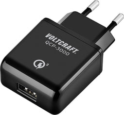 VOLTCRAFT QCP-3000 USB-oplader Thuis Uitgangsstroom (max.) 3000 mA 1 x USB Qualcomm Quick Charge 3.0