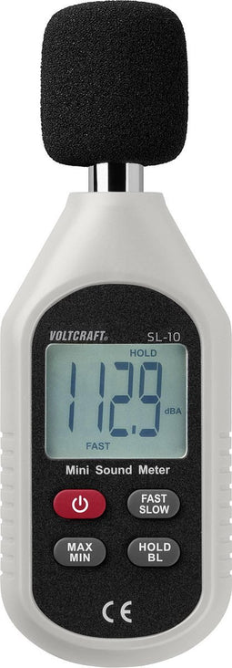VOLTCRAFT SL-10 Decibelmeter 30 - 130 dB 31.5 Hz - 8 kHz