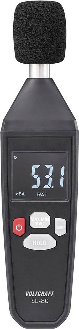 VOLTCRAFT SL-80 Decibelmeter 30 - 130 dB 31.5 Hz - 8 kHz