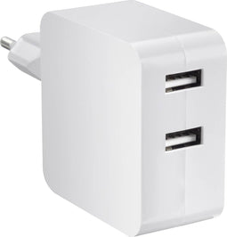 VOLTCRAFT SPS-2400/2+WH-N VC-11331785 USB-oplader 4800 mA 2 x USB Thuis