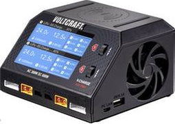 VOLTCRAFT V-Charge 600 DUO Modelbouwoplader 16 A Li-poly, LiHV, Li-ion, LiFePO, NiMH, NiCd, Lood
