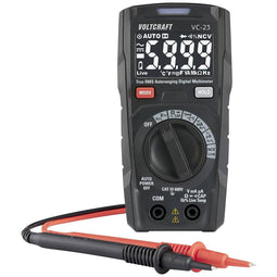 VOLTCRAFT VC-23 Multimeter Digitaal CAT III 600 V Weergave (counts): 6000