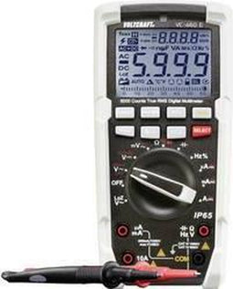 VOLTCRAFT VC-460 E Multimeter Digitaal Sproeidicht (IP65) CAT III 1000 V, CAT IV 600 V Weergave (counts): 6000
