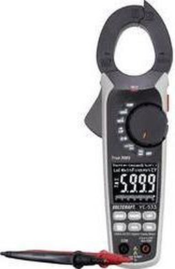 VOLTCRAFT VC-533 Stroomtang Kalibratie (ISO) Digitaal CAT III 600 V Weergave (counts): 6000