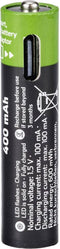 VOLTCRAFT VC-AAA400USB Oplaadbare batterij (USB-C) Li-ion 400 mAh 1.5 V 4 stuk(s)