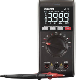 VOLTCRAFT VC151 Multimeter Digitaal CAT III 600 V Weergave (counts): 4000