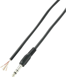 VOLTCRAFT XL-AC63DGW Jackplug 6.35 mm - Stereo Aantal polen: 3 Inhoud: 1 stuk(s)