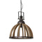 Light & Living Hanglamp DJEM - hout kop zink - L