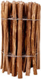 vidaXL - Hek - 90x500 - cm - hazelaarhout