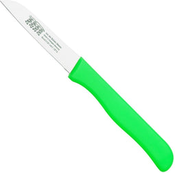 Von Der Kohlen Schilmesje Recht - Kunststof Handvat - RVS Lemmet 75 mm - Groen