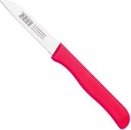 Von Der Kohlen Schilmesje Recht - Kunststof Handvat - RVS Lemmet 75 mm - Rood