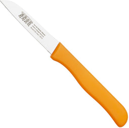 Von Der Kohlen Schilmesje Recht - Kunststof Handvat - RVS Lemmet 75 mm - Oranje