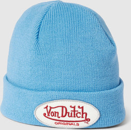 Von Dutch Beanie - Winter '23 Collection - Blue - Muts Heren - Muts Dames - Mutsen Blauw