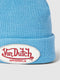 Von Dutch Beanie - Winter '23 Collection - Blue - Muts Heren - Muts Dames - Mutsen Blauw
