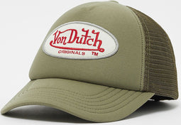 Von Dutch Pet - Khaki - Fall '23 Collectie - One Size - Baseball Cap Heren - Trucker Cap Tampa - Pet Heren Volwassenen - Pet Dames - Petten