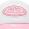 Von Dutch Trucker White Pink Cap